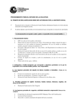 Instrucciones y formulario de Declaración Jurada Familiar